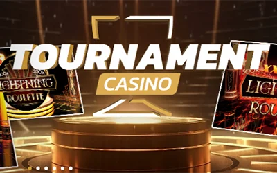 Tournoi Lightning Roulette avec les jeux Evolution Gaming sur Golden Vegas Casino