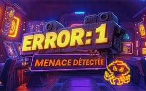 Onglet Missions Casino1 : interface Halloween Error : 1 – Menace Détectée avec étapes quotidiennes et récompenses Boosts.