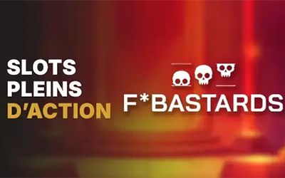 Bannière F*Bastards sur PepperMill Casino Belgique – nouveau fournisseur de jeux de casino en ligne