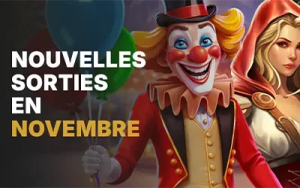 Sélection des nouveaux jeux de casino sur PepperMill en novembre 2025, avec univers immersifs, jackpots et gameplay moderne