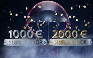 Banner van de Super Drop op Casino777 België – €1.000 te winnen elke vrijdag