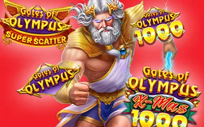Interface van Gates of Olympus met een overzicht van de Boost 50€ voor nieuwe spelers op Ladbrokes Casino België